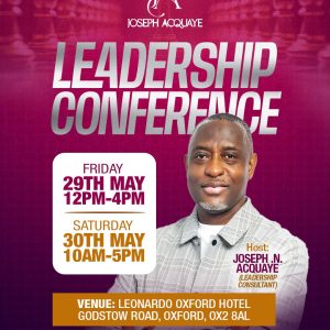 Leadership Conference 29th-30th May